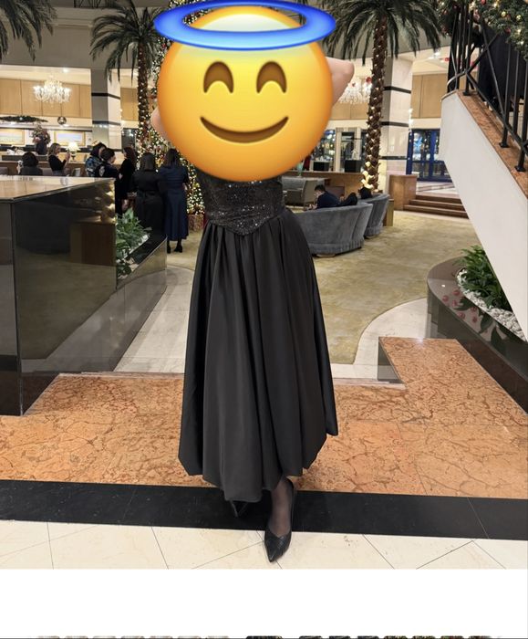 Атласная юбка баллон