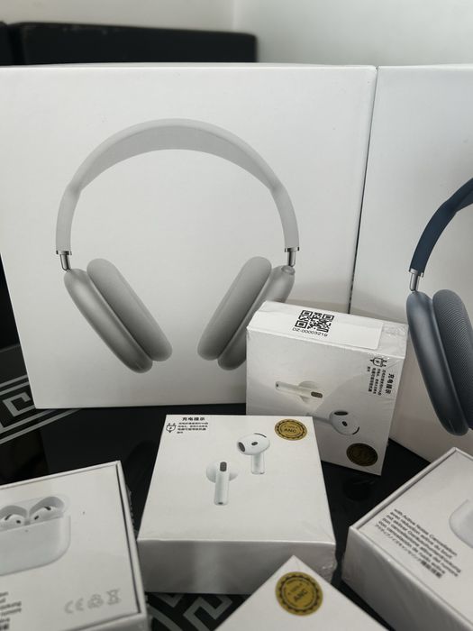 Caști wireless premium noise cancelling bluetooth design over ear+in