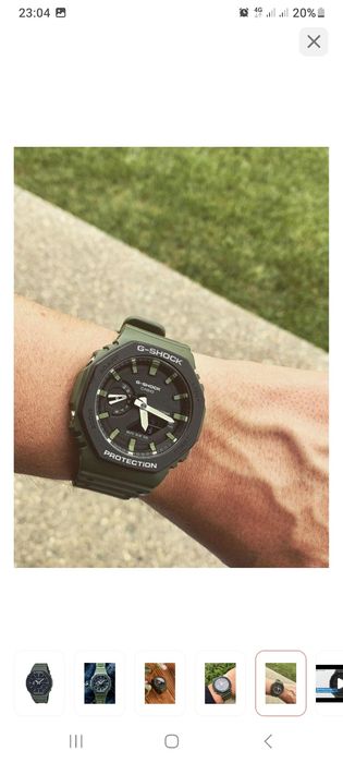 Кварцевые CASIO G-SHOCK GA-2110SU-3AER пластик