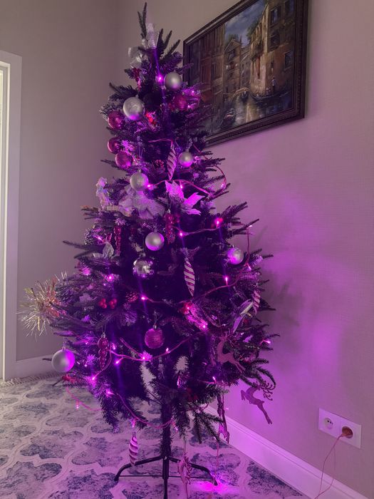 Елка 160 см и игрушки