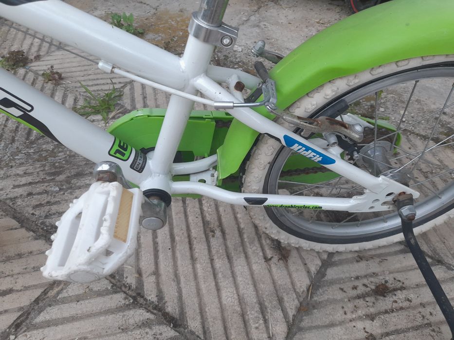 Колело DRAG 16" с помощни колела