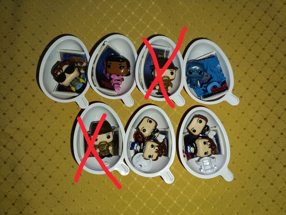 Stranger Things Funko Pop Kinder Joy играчки