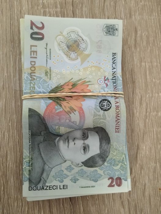 Lot 49 bancnote de 20 lei – 35 lei bucata