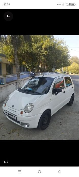 Matiz mx 2005 yil