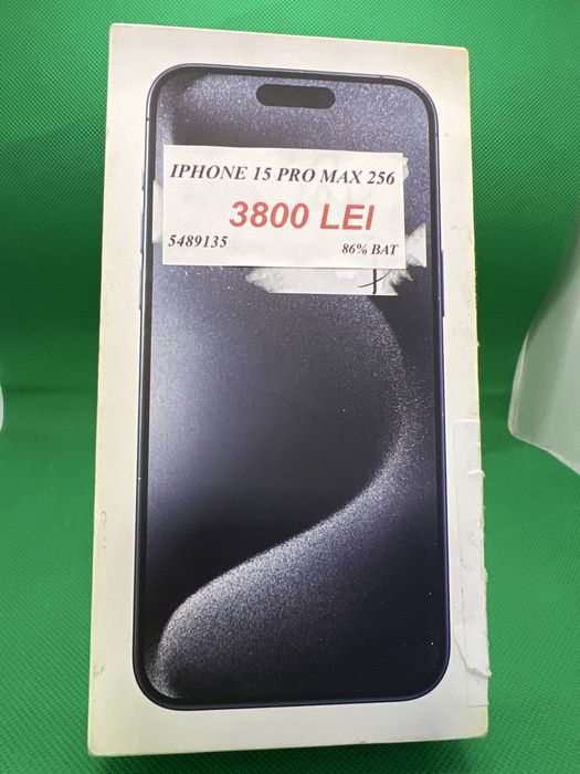 Iphone 15 Pro Max 256GB baterie 86% Lazar Amanet Crangasi 54891