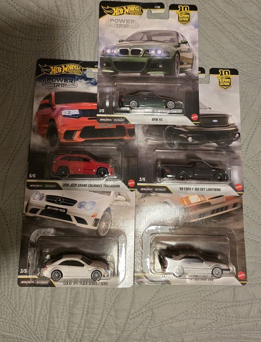 Set power trip hot wheels