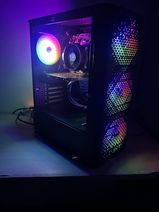 Vand pc gaming r5 3600 16 gb ram corser rx580 8gb gddr6
