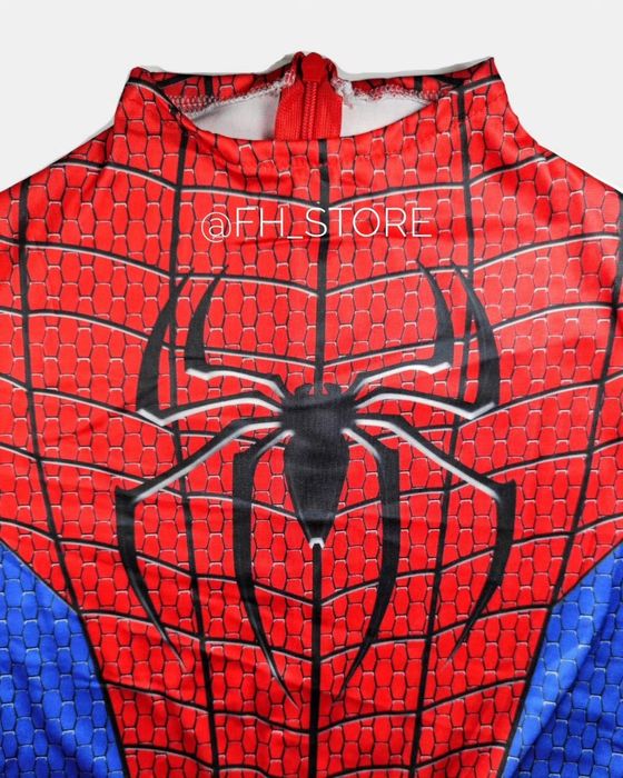 Детский костюм человек паук 4,5,6, 7 лет (110, 120, 130 рост)