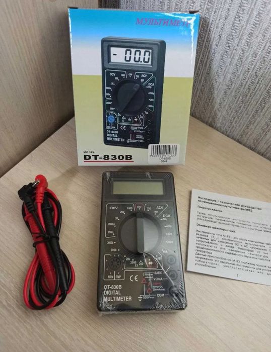 Мультиметр цифровой, тестер