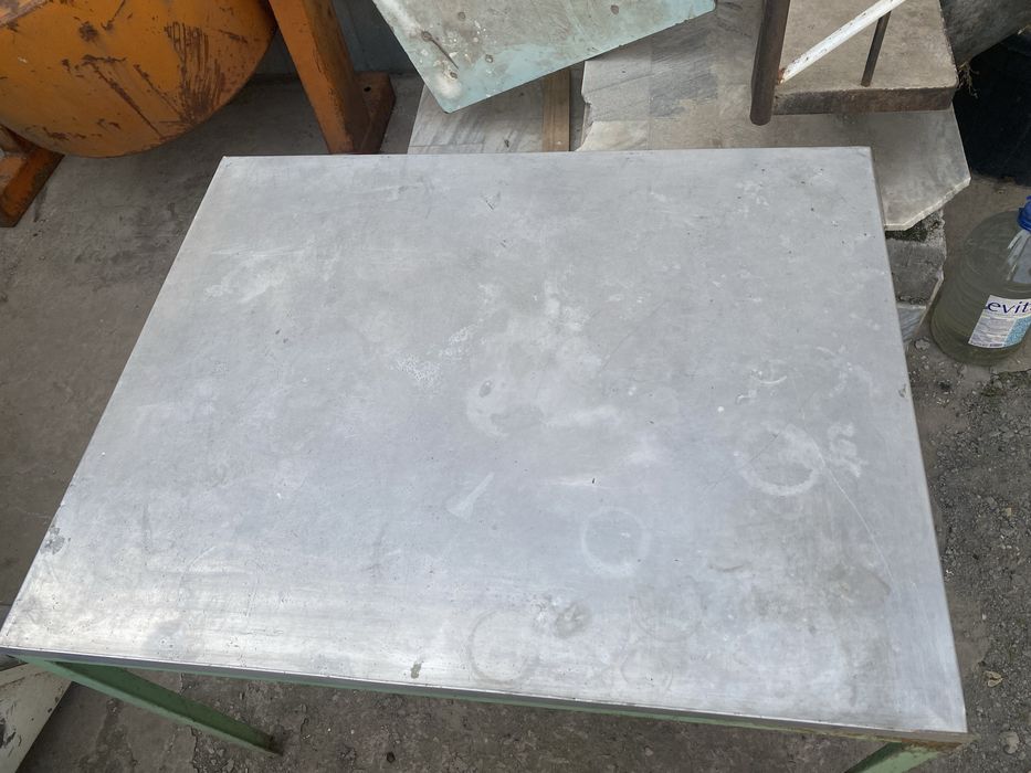 Стол разделочный промышленный из аллюминия