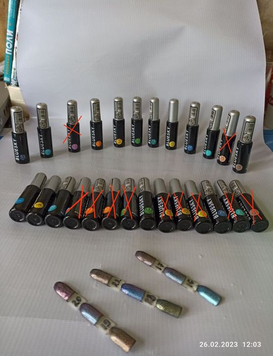 Гель-лак.BLUESKY-для ногтей (осталось 15шт)