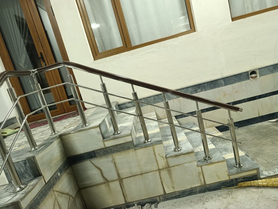 Перила из нержавейка ограждение из нержавейк To'siq va panjaralar zang