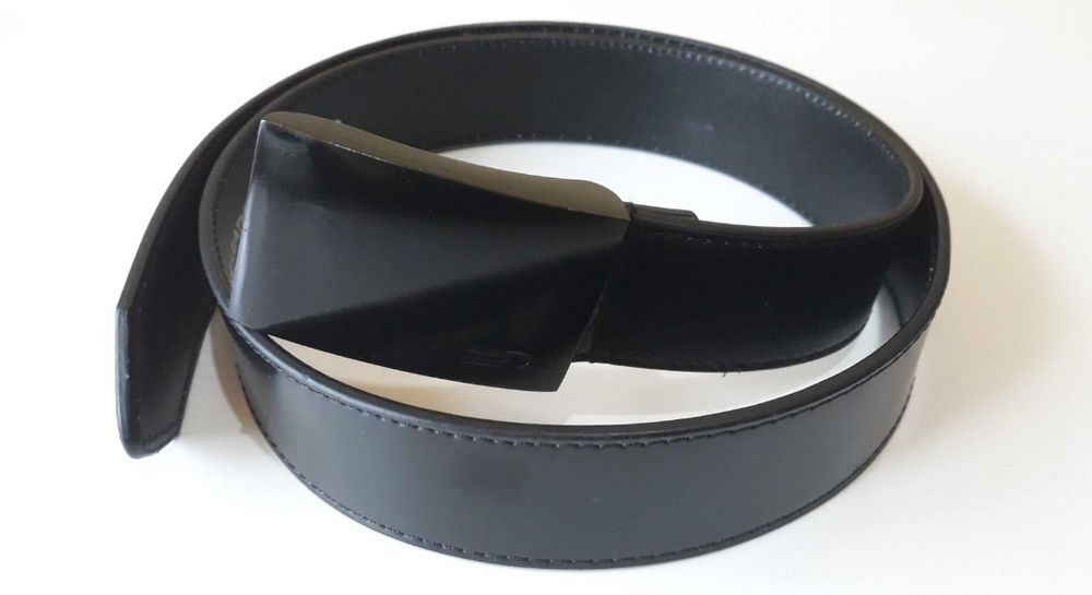 Curea din piele naturala RG 512 , culoare neagra