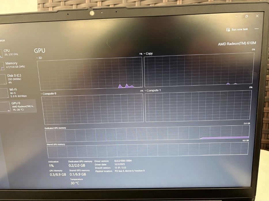 Lenovo V15 G4 Ryzen 5, 16GB RAM, SSD 512GB – Rapid, ca nou!