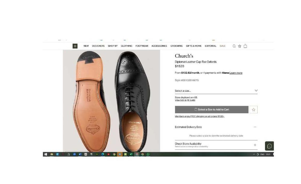 Туфли мужские "люкс"