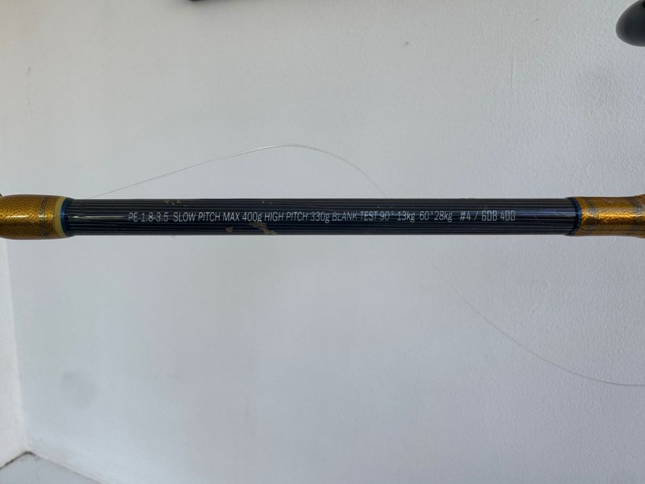 Комплект на Jigging Master, въдица + макара