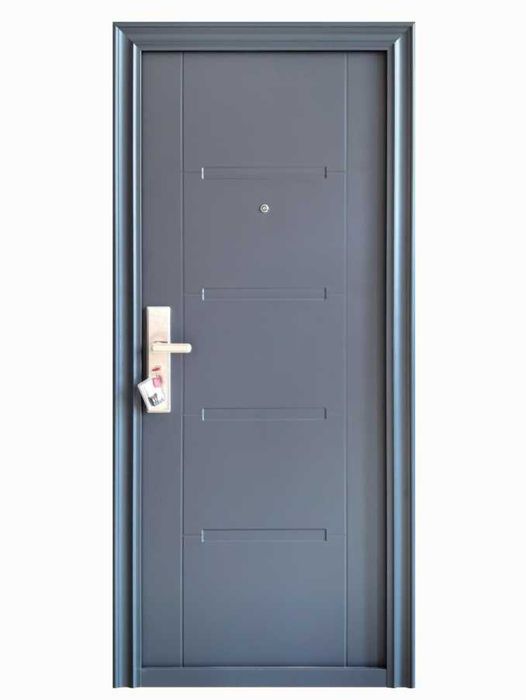 Usa Intrare Metalica Dreapta Antracit Apartament Birou SQ 205x88cm BC