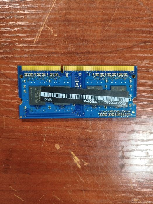 Ddr 3 4 gb noutbook ichidan yechilgan radnoy
