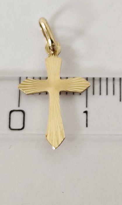 Pandantiv - Cruce   aur 14K 0.32gr (AG35 B 34878.3) Garantie 2 ani !