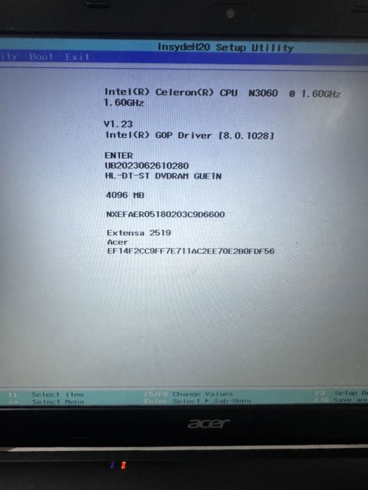 Продается офисный ноутбук ссд256