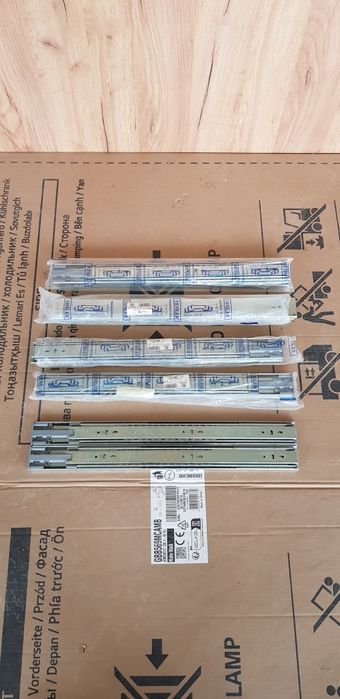 Телескопичен водач с плавно прибиране - 50 см.