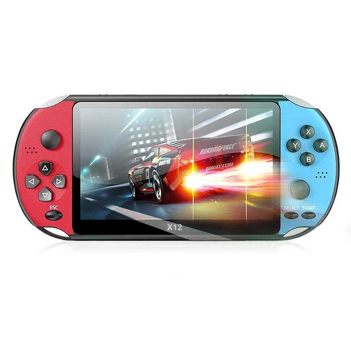 Преносима игрова конзола X12 / 5.1 инча, 10000+ вградени игри