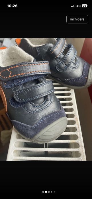 Încălțăminte bebe piele