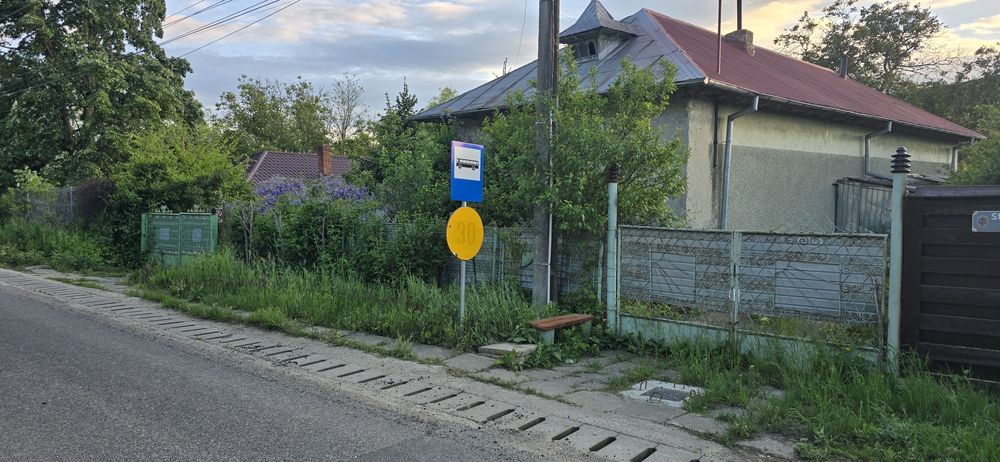 Vand casă in Sarata Monteoru   cu teren  1100mp.