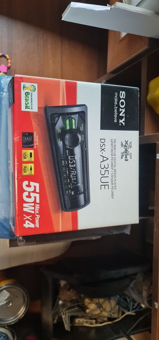 Автомагнитола новая sony dsx a35ue