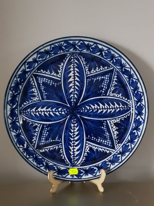 Farfurii decorative vechi din ceramică italiană glazurata