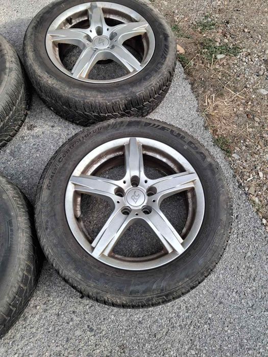 **Джанти 16″ с гуми за Volkswagen Sharan II – комплект RC Design**