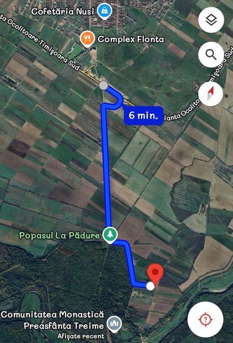 Teren de vânzare pădure Giroc