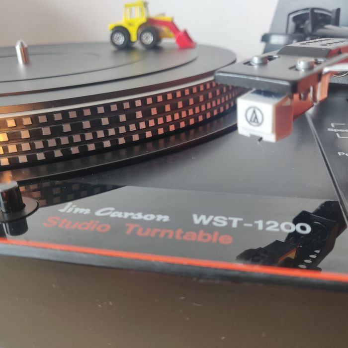 Pick up/dj/platan /Jim Carson WST-1200-studio turntable-direct drive-