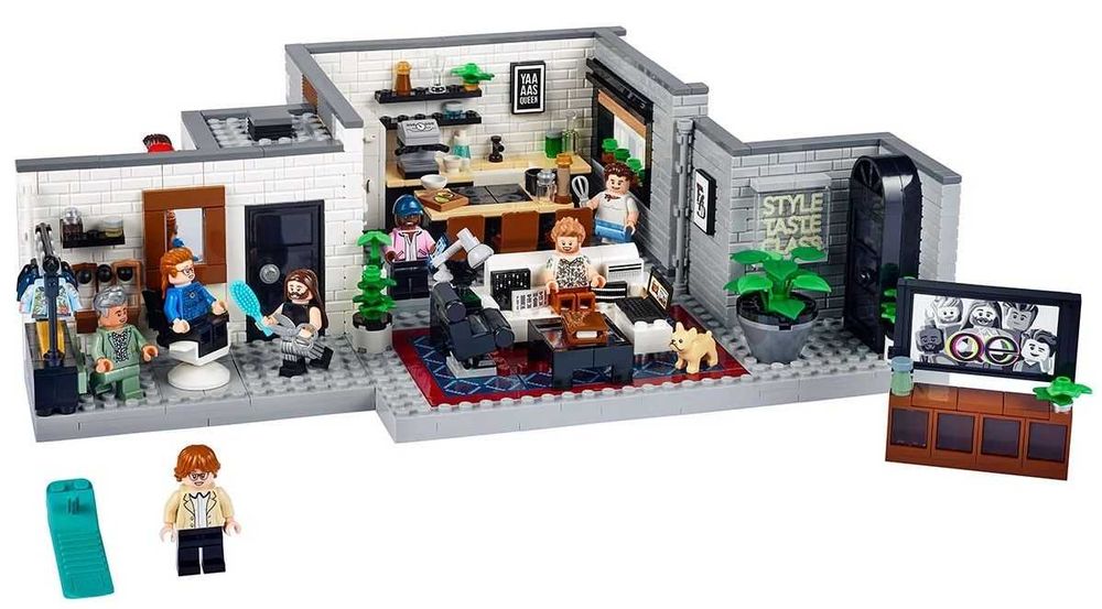 LEGO Icons 10291 Queer Eye, Апартаментът на The Fab 5