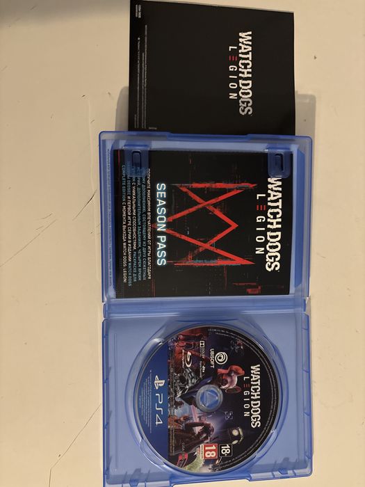 Watch dogs Legion диск игровой Пс 4 и Пс 5