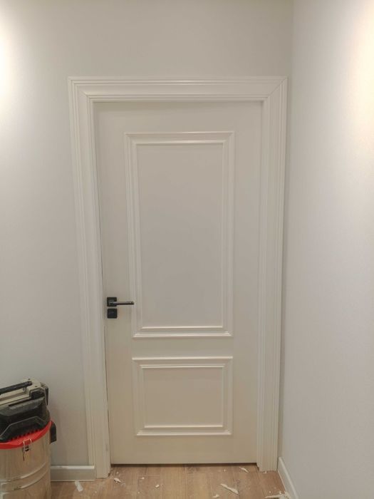 Установка МДФ дверей