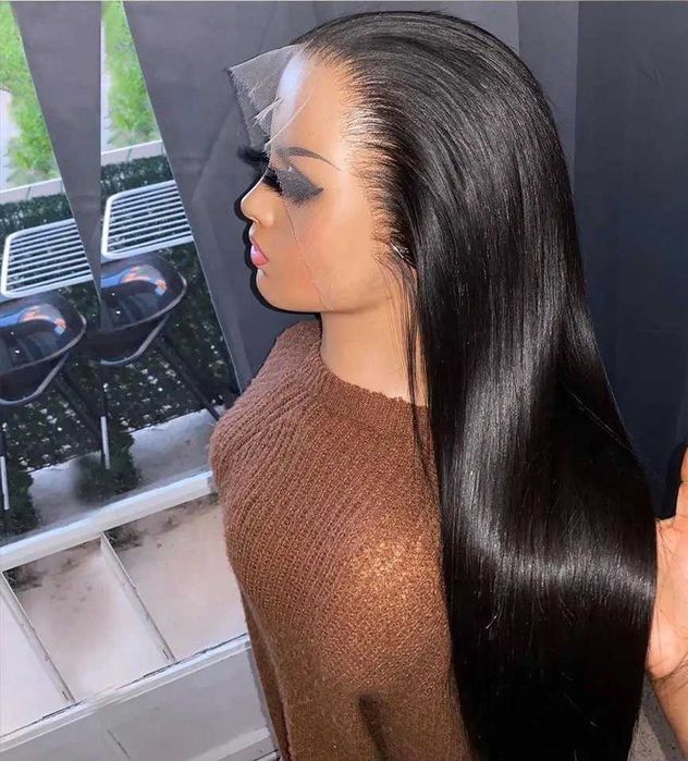 Перука от 100 % ЕСТЕСТВЕН косъм.Нов.70 см