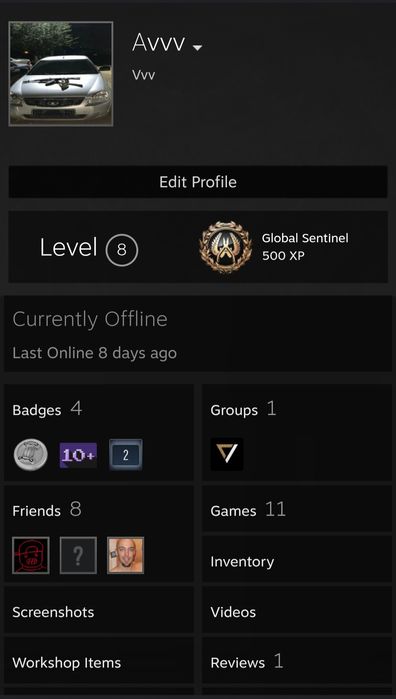 Жирный аккаунт стим