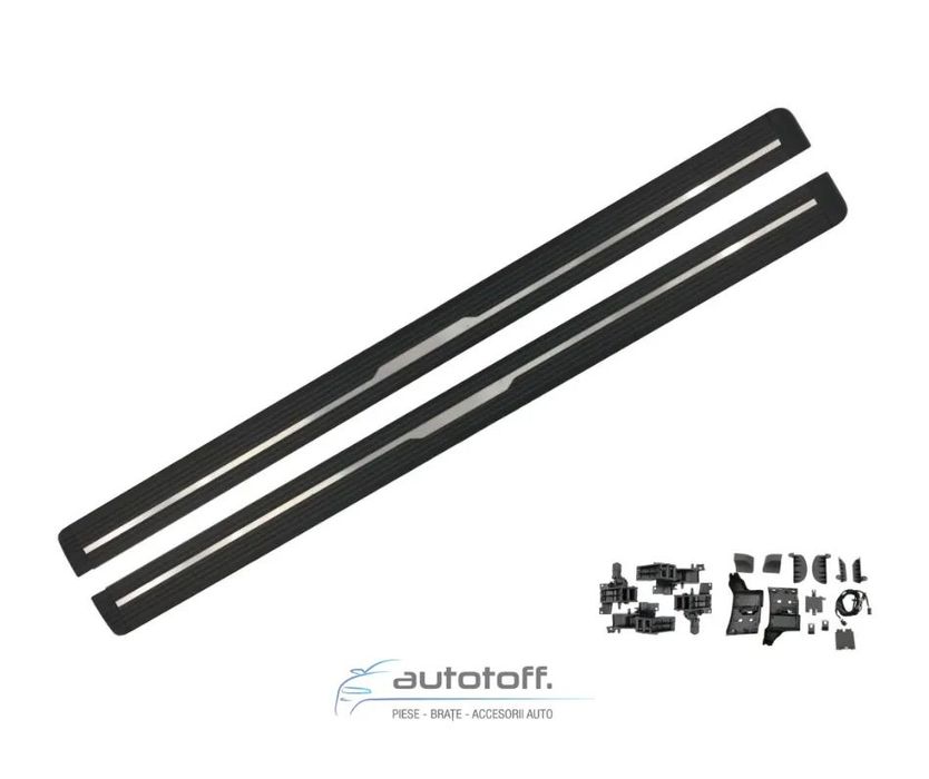 Praguri trepte laterale Electrice compatibile cu Hybrid Range Rover Vogue L405 / Hybrid Range rover Sport L494 (2017+)