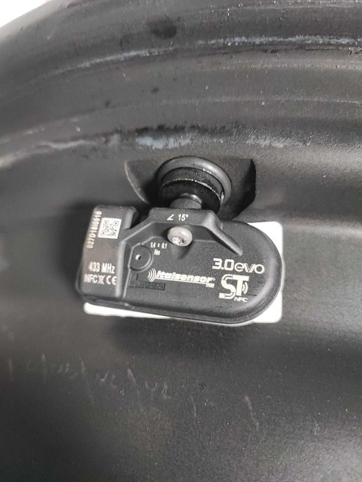 Set jante aliaj BMW 16" originale Seria 3 cu senzori TPMS HUF montați