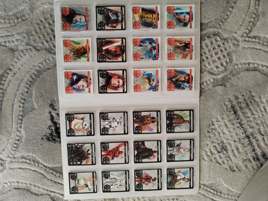 Album de colecție StarWars complet.