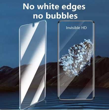 Folie Samsung S25 Ultra S25 S25 Plus, Hybrid HD Glass Shock -Proof