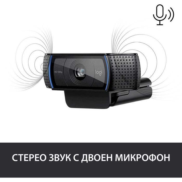 уеб камера Logitech C920s HD PRO - чисто нова - гаранция 2г.
