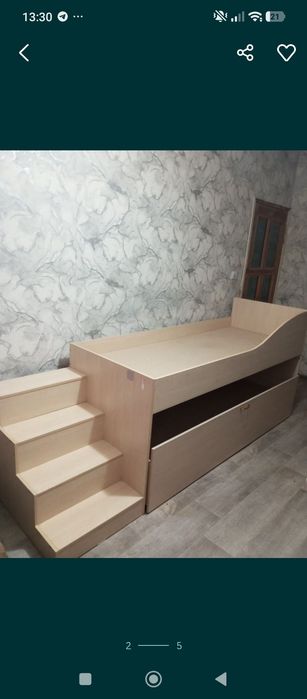 Кровать двухэтажная - продаю