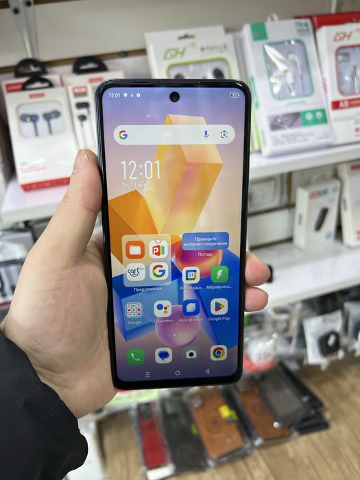 Redmi 15 8/256G Black 1 oy ishlatilgan idealni sastayana