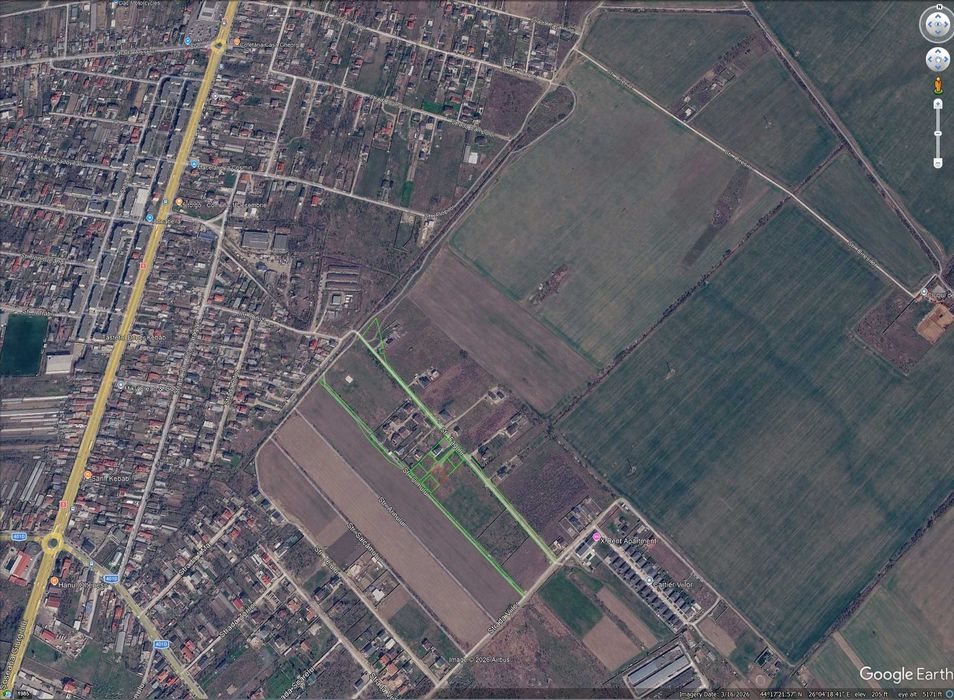 Teren intravilan de vanzare, Com, 1 Decembrie, Ilfov, Supr 520 mp