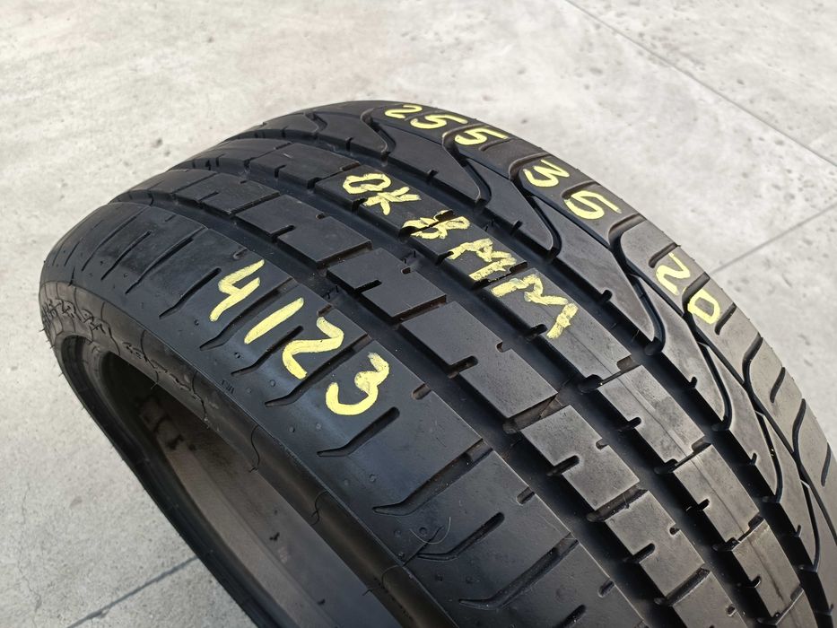 O anvelopa de vara 255 35 20 pirelli p zero profil 8 mm dot 4123