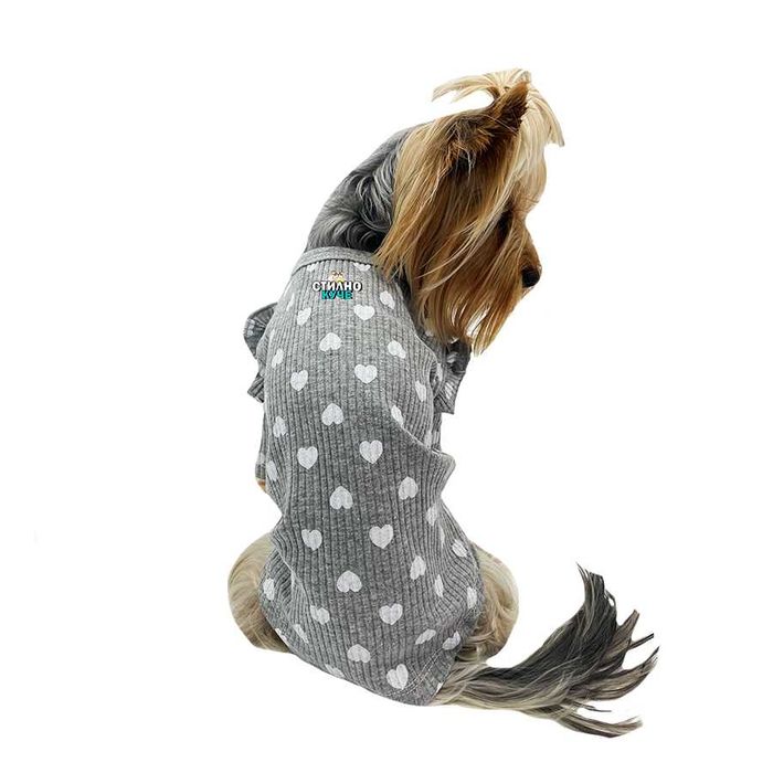 Рипсена блуза за куче Кучешки дрехи Кучешка дреха-блуза Дреха за куче