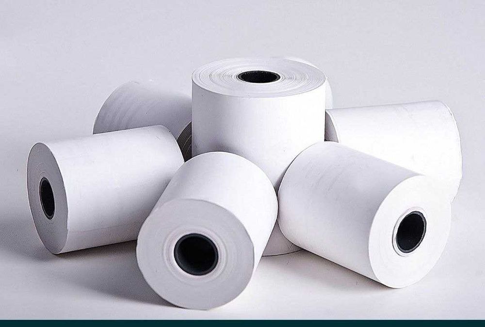 Термо бумагиб, термо этикетка, наклейка, чековая бумага пос [POS]