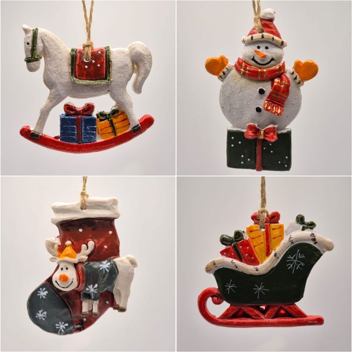 Елочные игрушки, новые